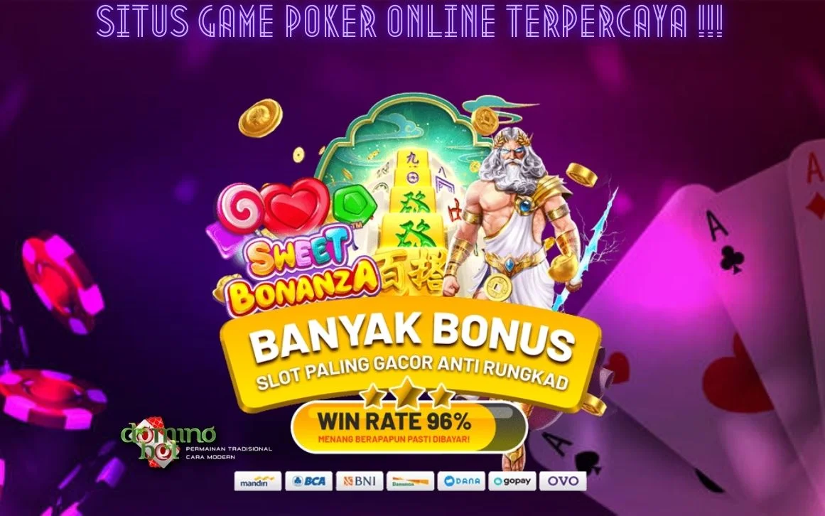 DominoBet - Situs Poker Online Terbaik dengan Fitur Live Dealer